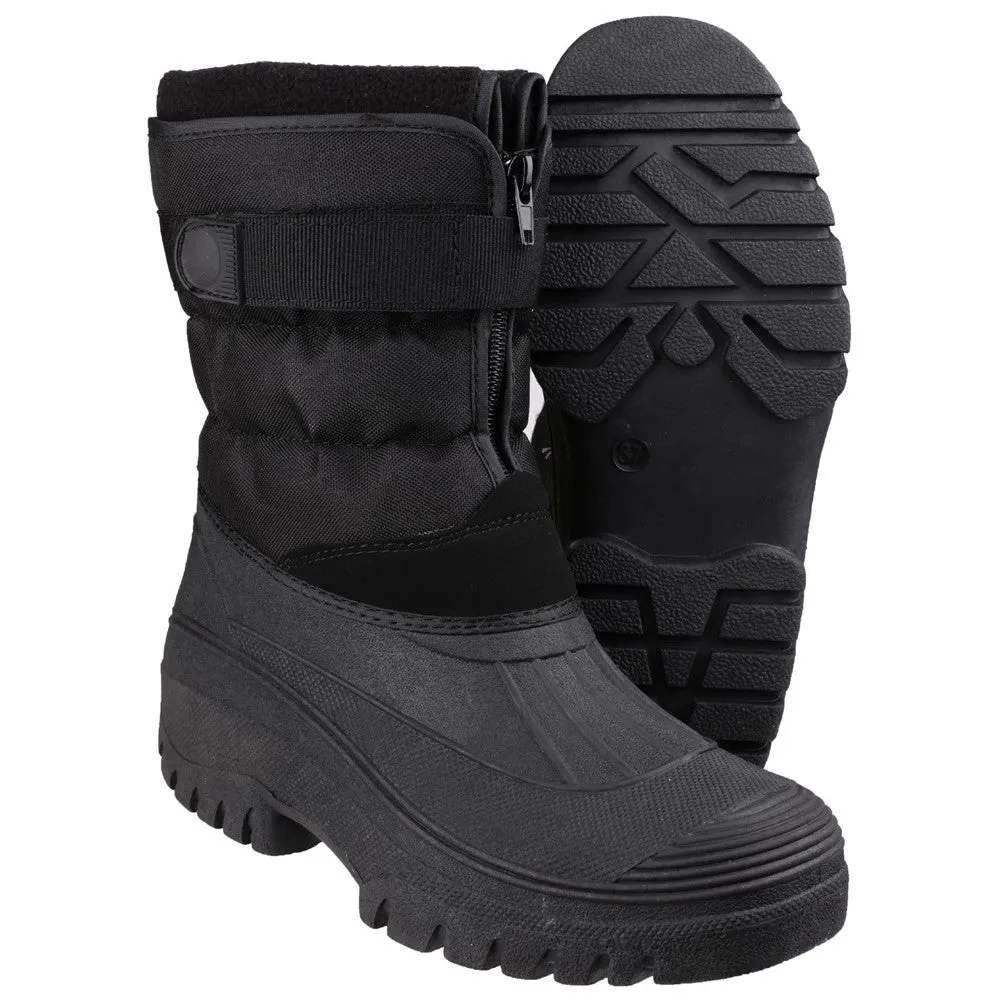 Cotswold Chase Touch Fastening and Zip up Winter Boot