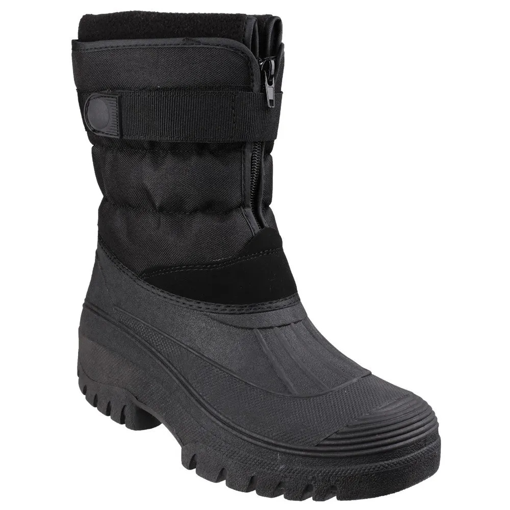 Cotswold Chase Touch Fastening and Zip up Winter Boot