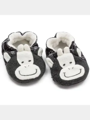 Cow Baby Booties