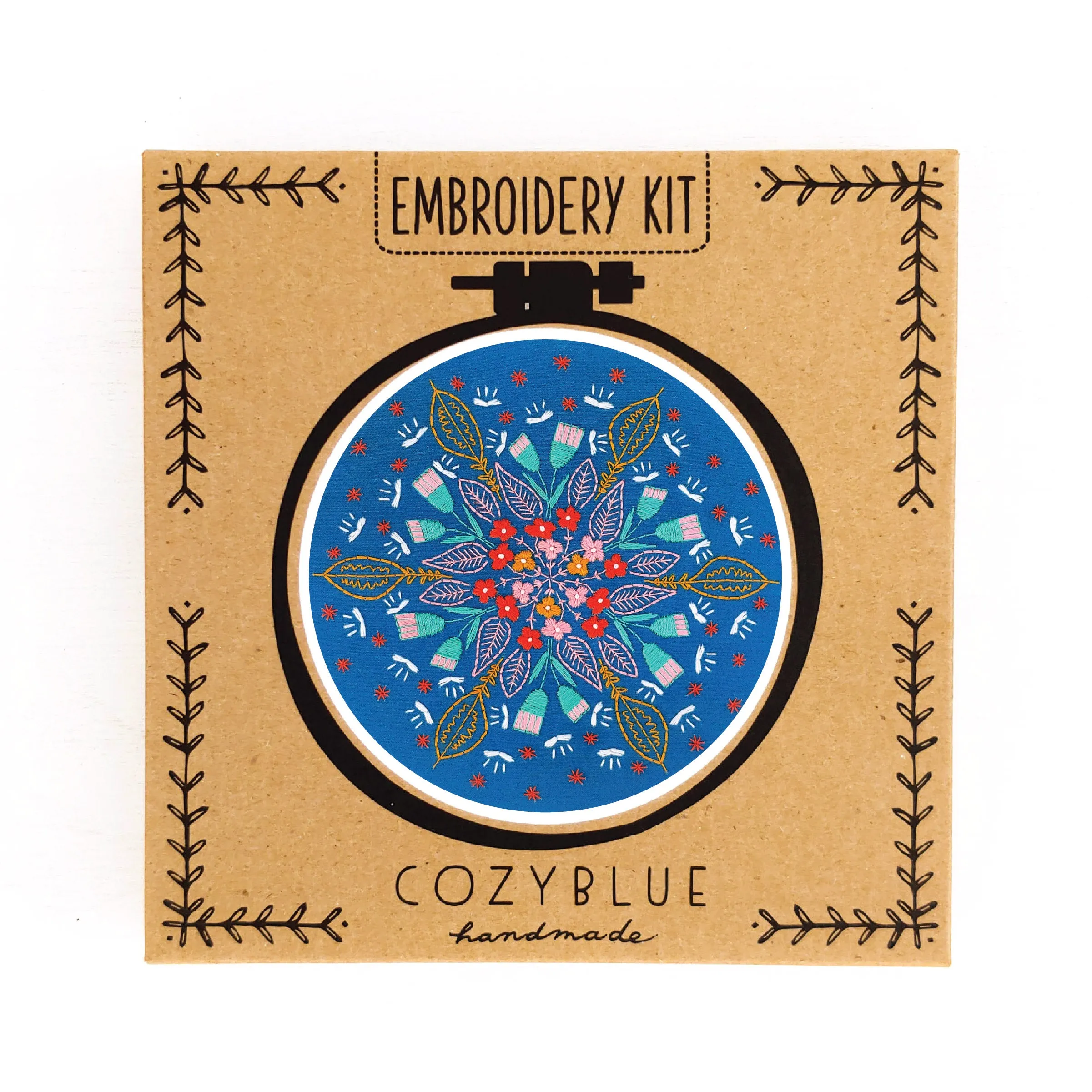 Cozy Blue Embroidery Kits