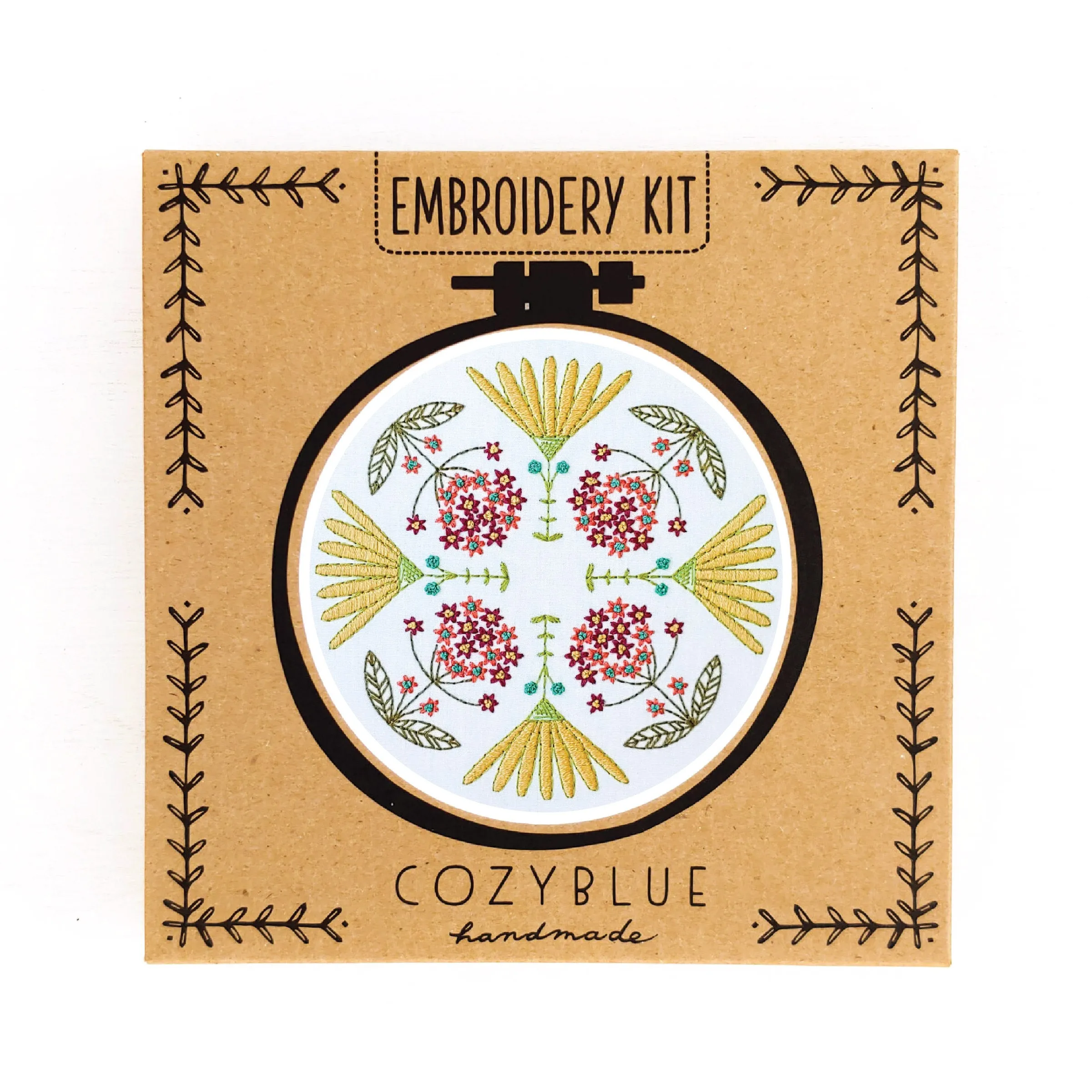 Cozy Blue Embroidery Kits