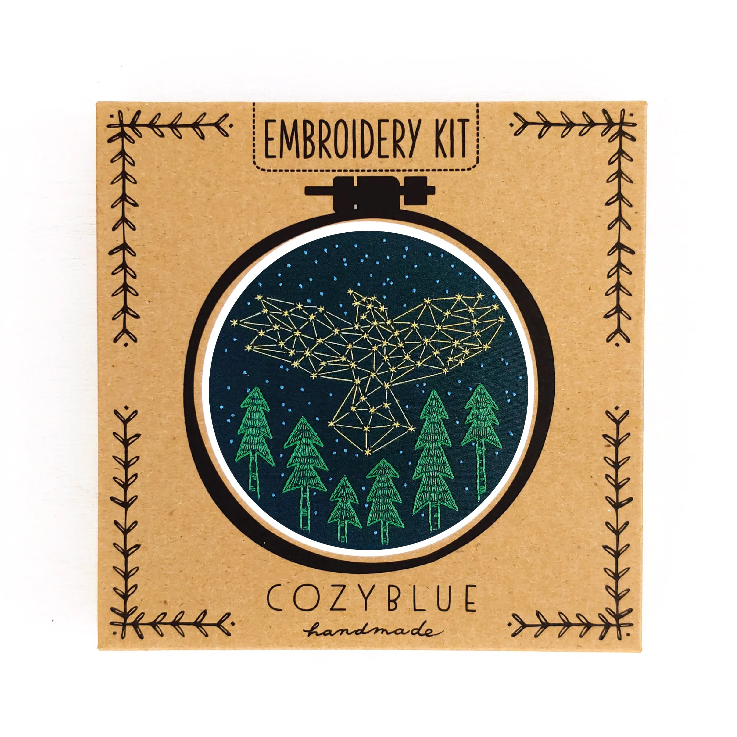 Cozy Blue Embroidery Kits