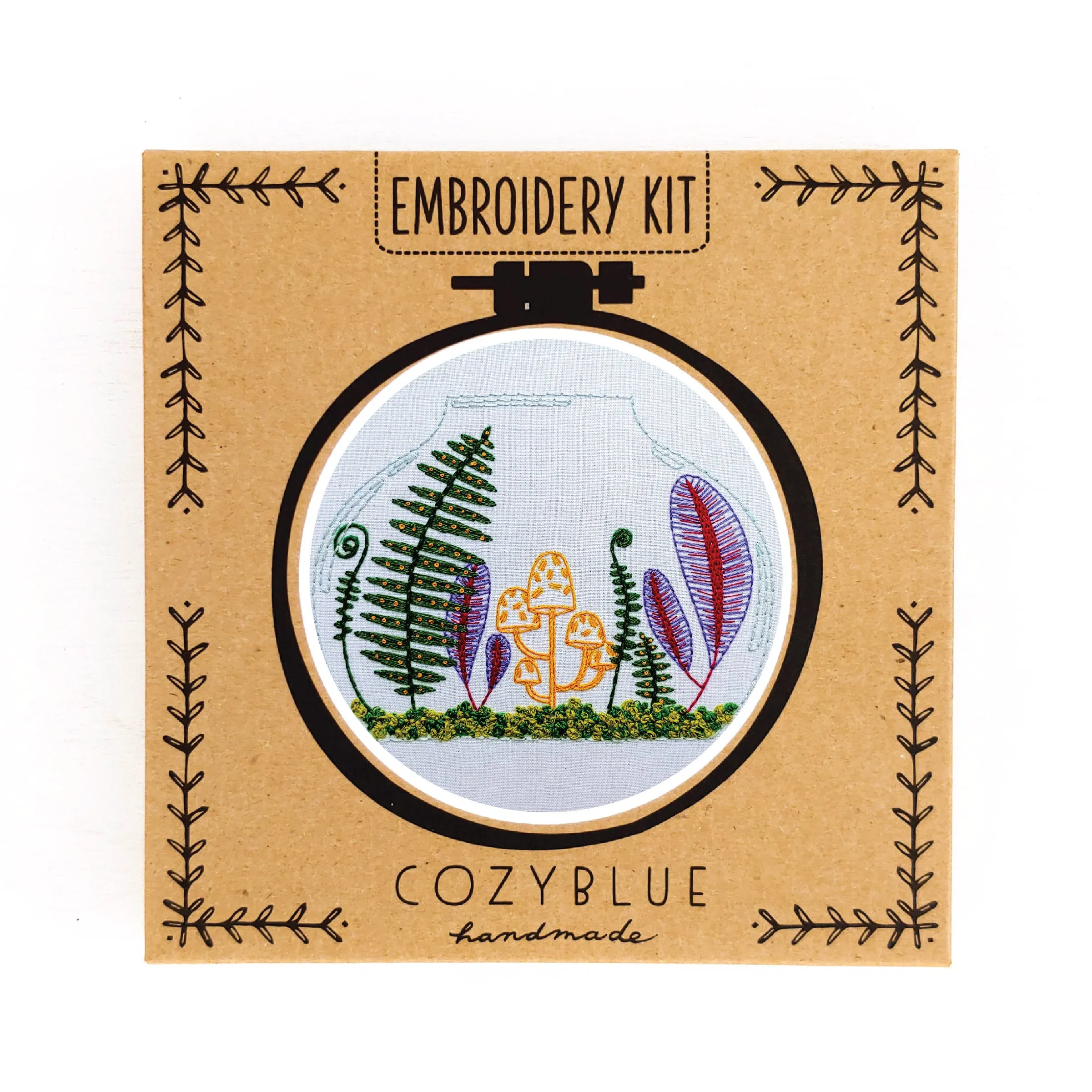 Cozy Blue Embroidery Kits