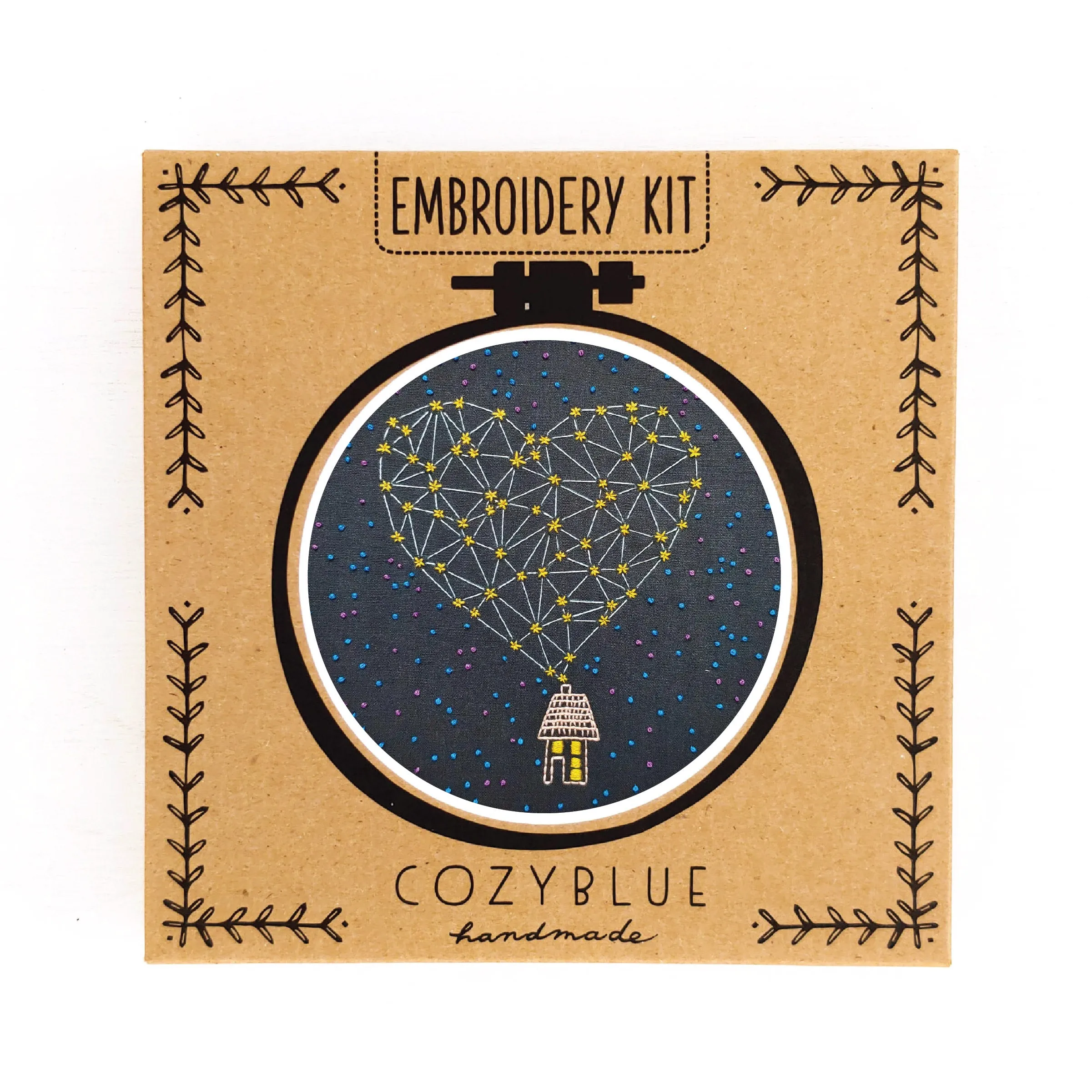 Cozy Blue Embroidery Kits