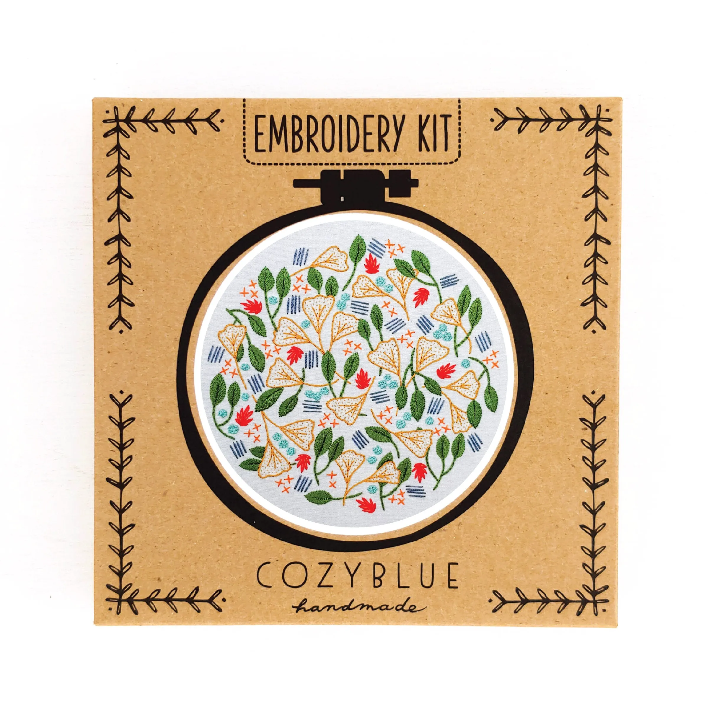 Cozy Blue Embroidery Kits