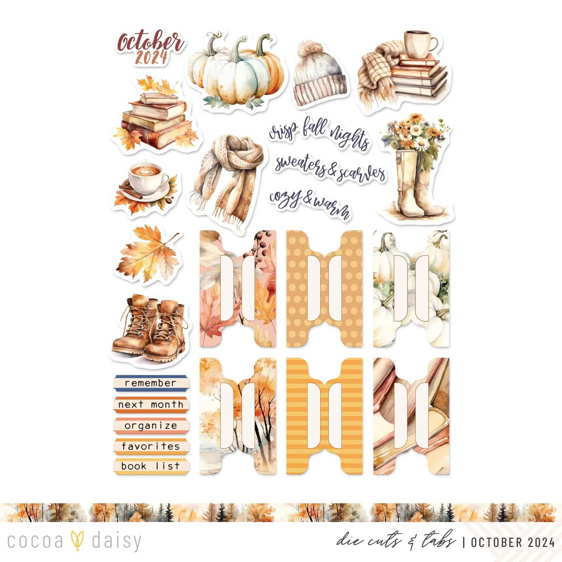 Cozy Season Deluxe Journaling Kit October 2024