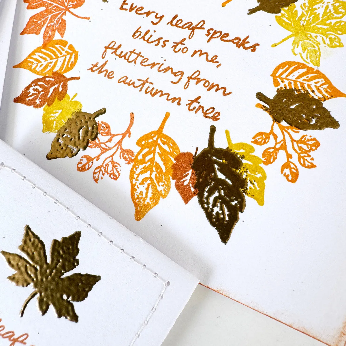 Cozy Season "Autumn Tree" Stamp Set October 2024