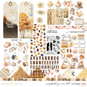 Cozy Season Scrapbooking Kit - No Add Ons - October 2024