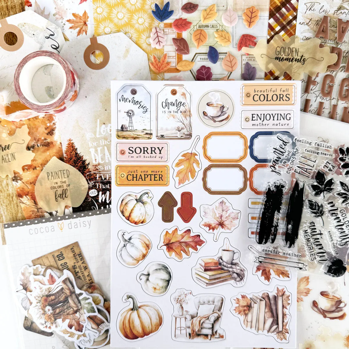 Cozy Season Scrapbooking Kit - No Add Ons - October 2024