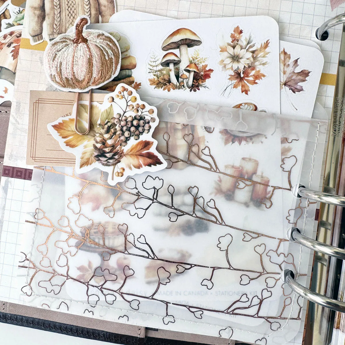 Cozy Season Stationery Kit October 2024