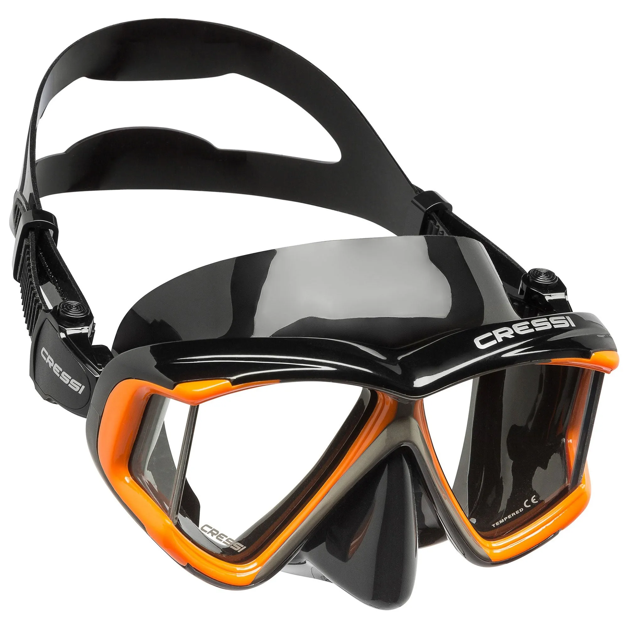 Cressi Panoramic 4 Window Dive Mask