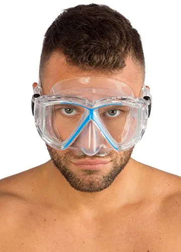 Cressi Panoramic 4 Window Dive Mask