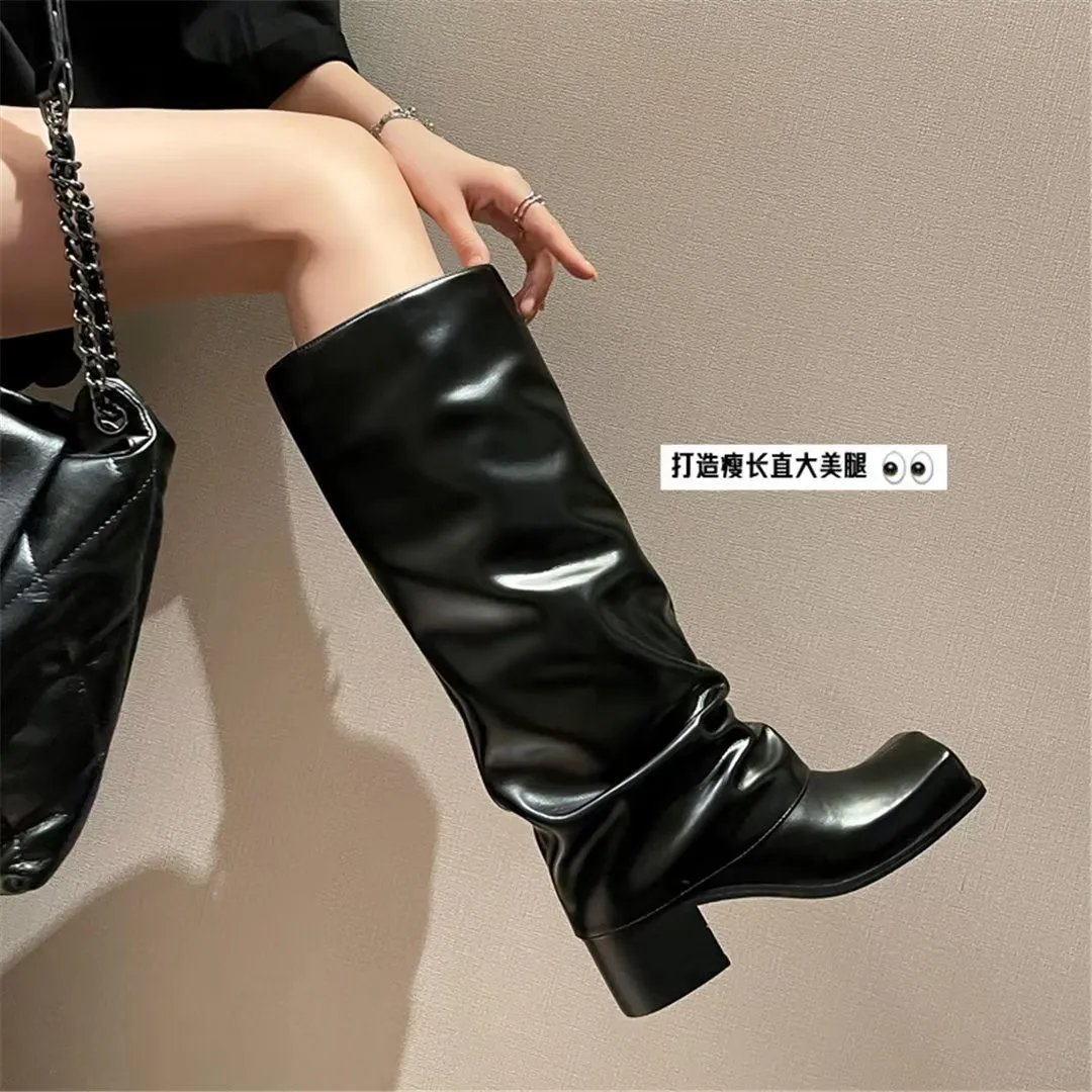 CrocElevate Square Toe Tall Boots