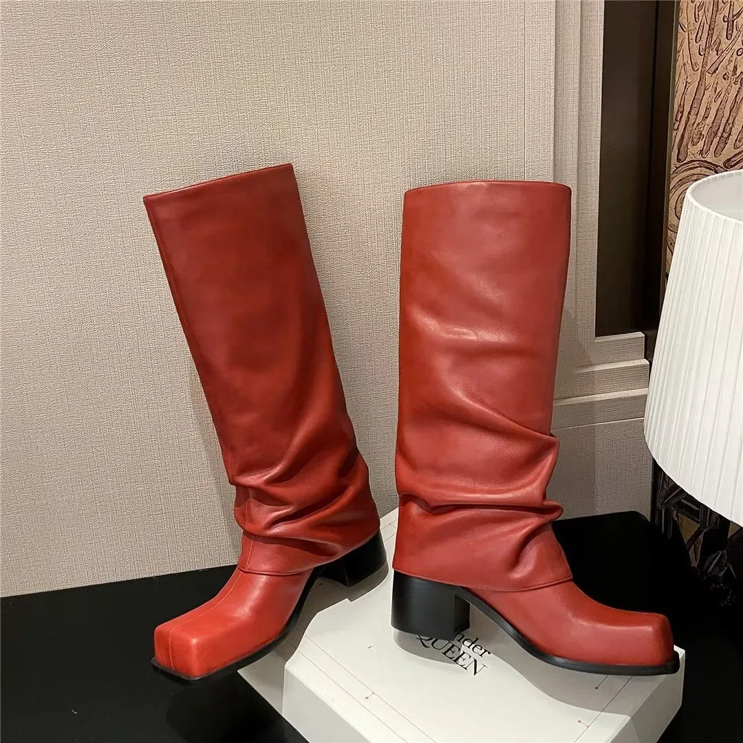 CrocElevate Square Toe Tall Boots