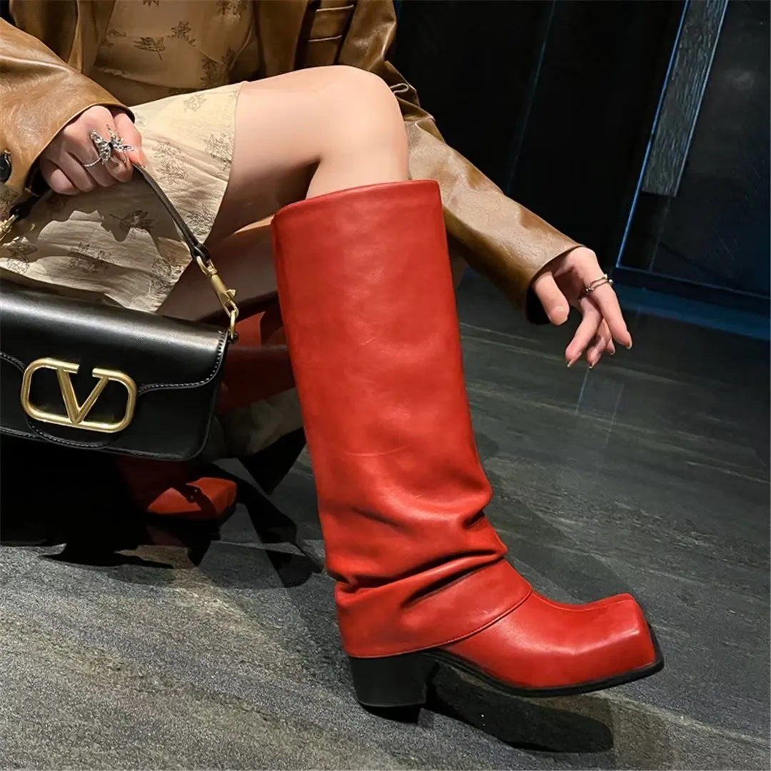 CrocElevate Square Toe Tall Boots