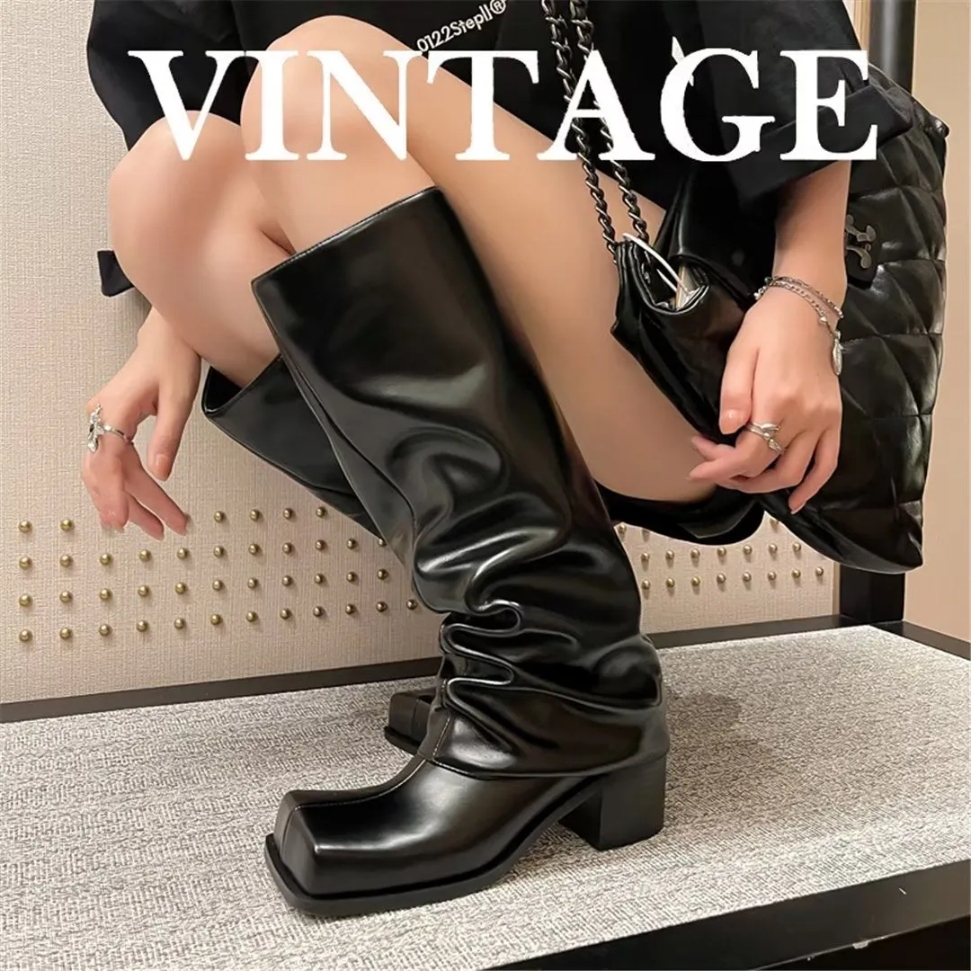 CrocElevate Square Toe Tall Boots