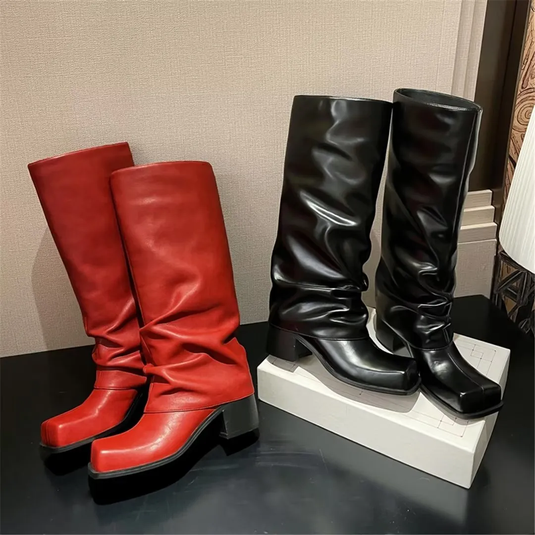 CrocElevate Square Toe Tall Boots