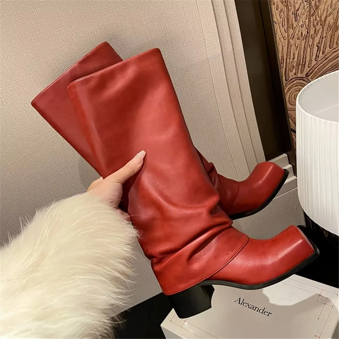 CrocElevate Square Toe Tall Boots