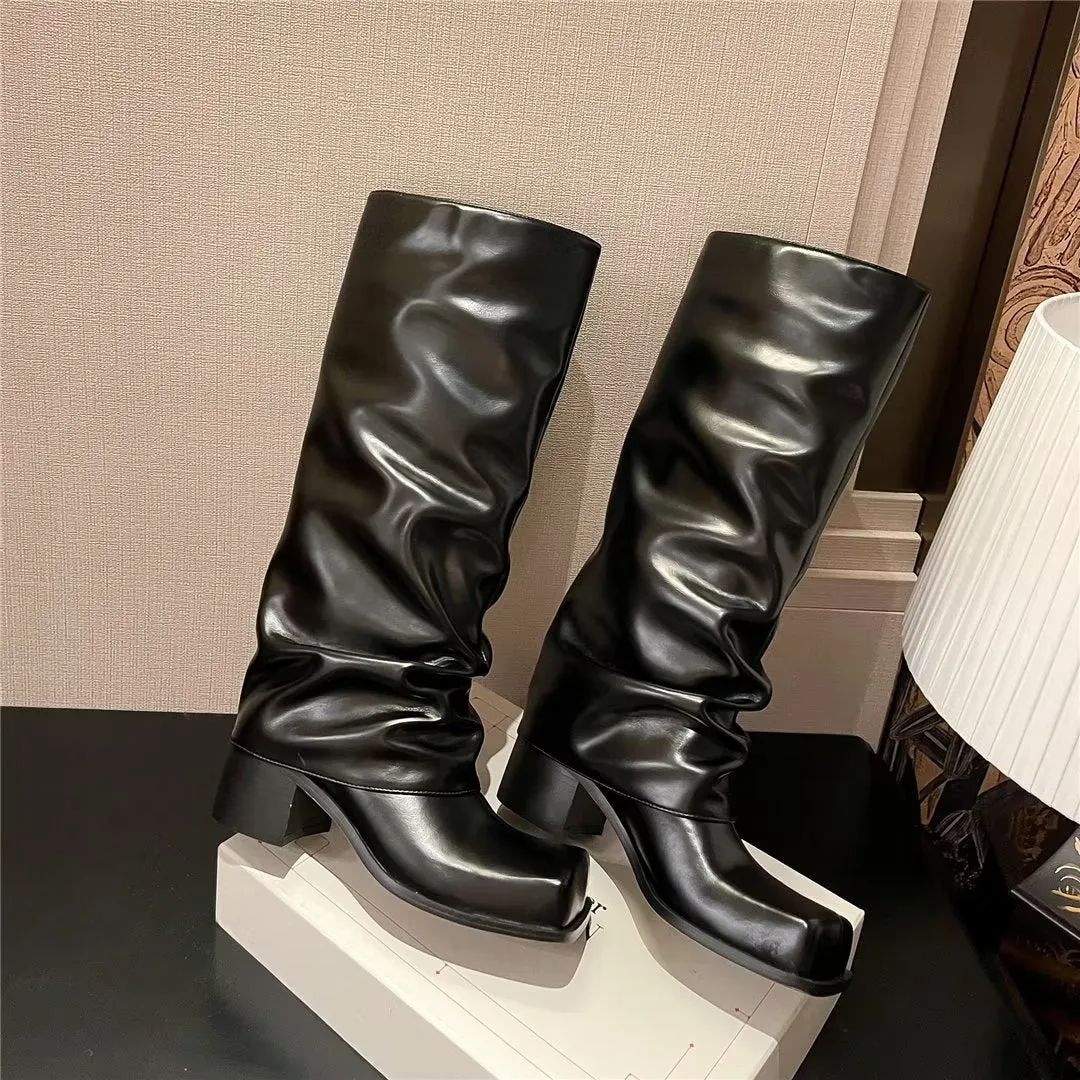 CrocElevate Square Toe Tall Boots