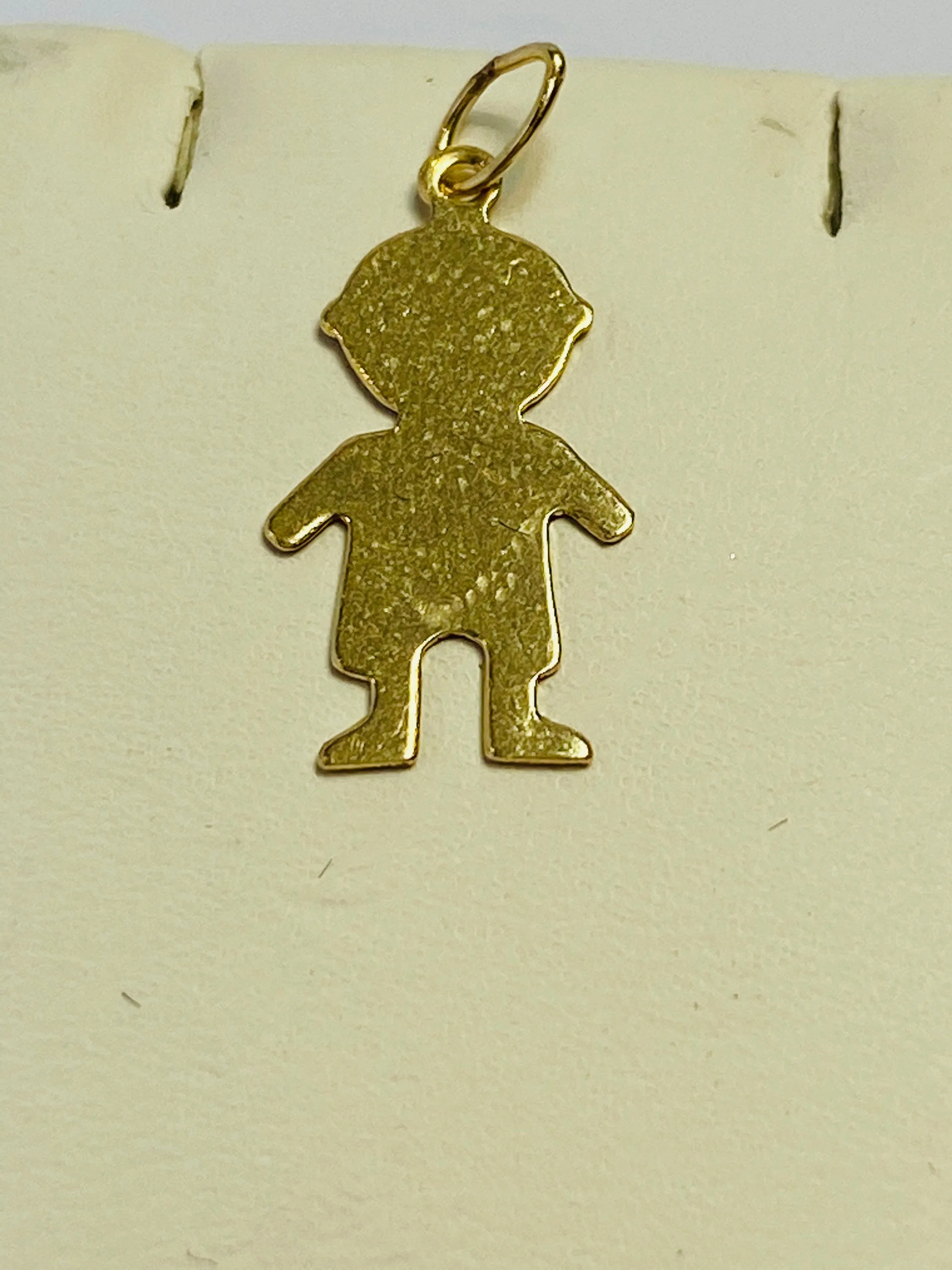 Cute 10mm X 17mm 14K Gold Filled baby Shaped Finding/Charm sku #363-C