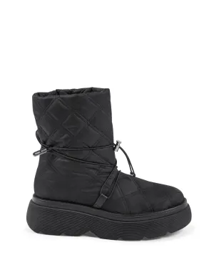 Dee Ocleppo Padded Platform Boots - Black