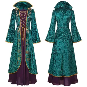 Disney 2022 Movie Hocus Pocus 2 Winifred Sanderson Halloween Cosplay Costume