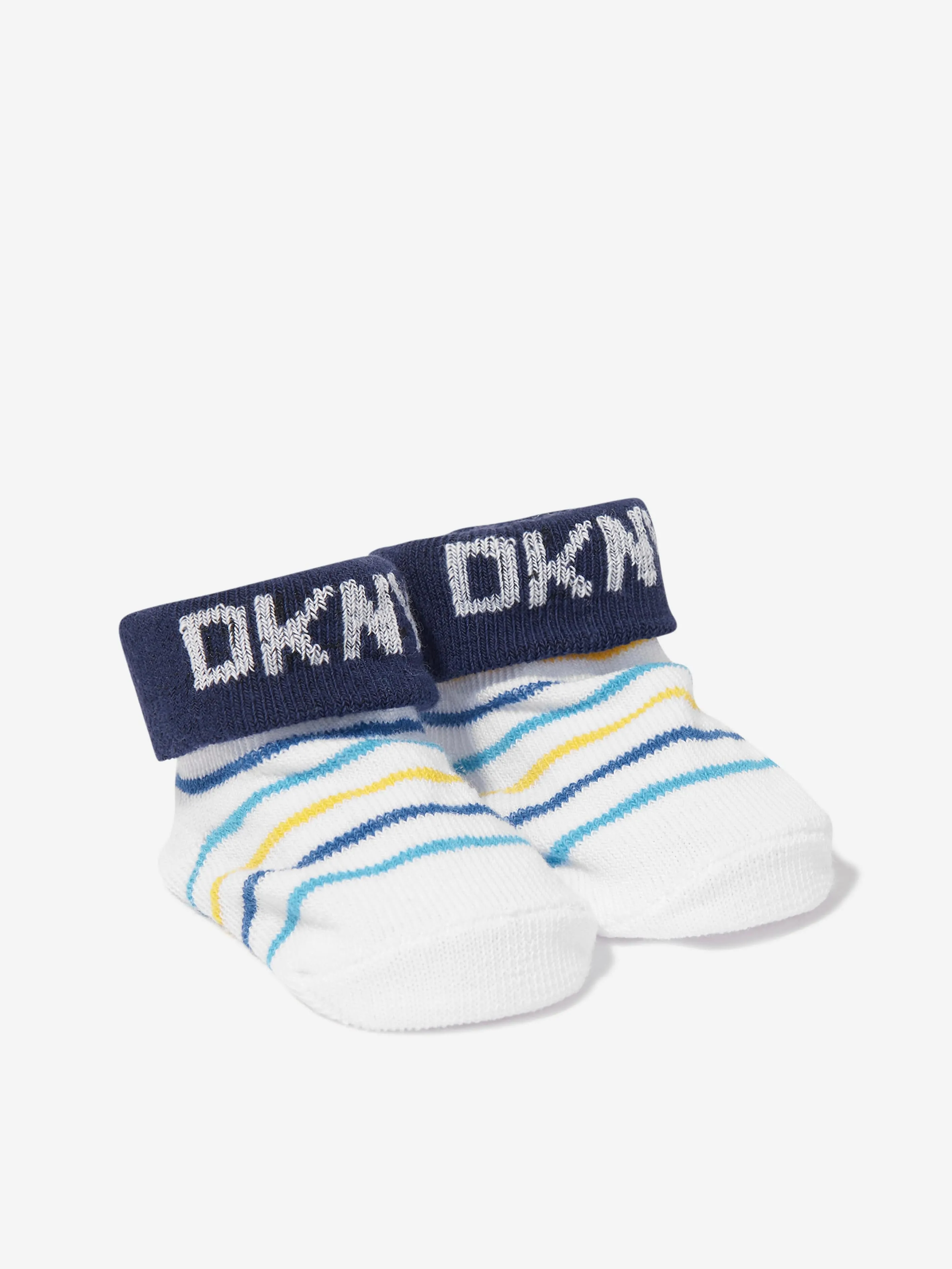 DKNY Baby Boys Socks Boxed Gift Set in Navy