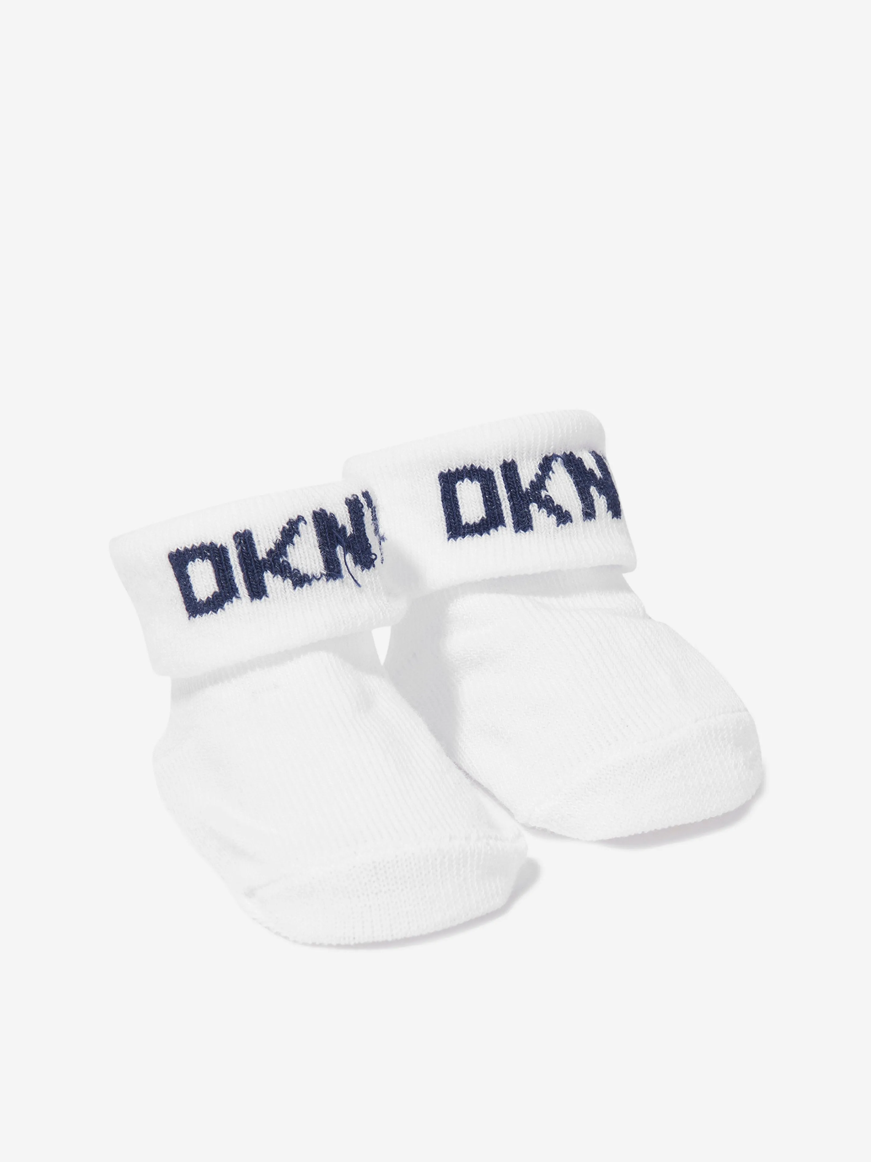 DKNY Baby Boys Socks Boxed Gift Set in Navy