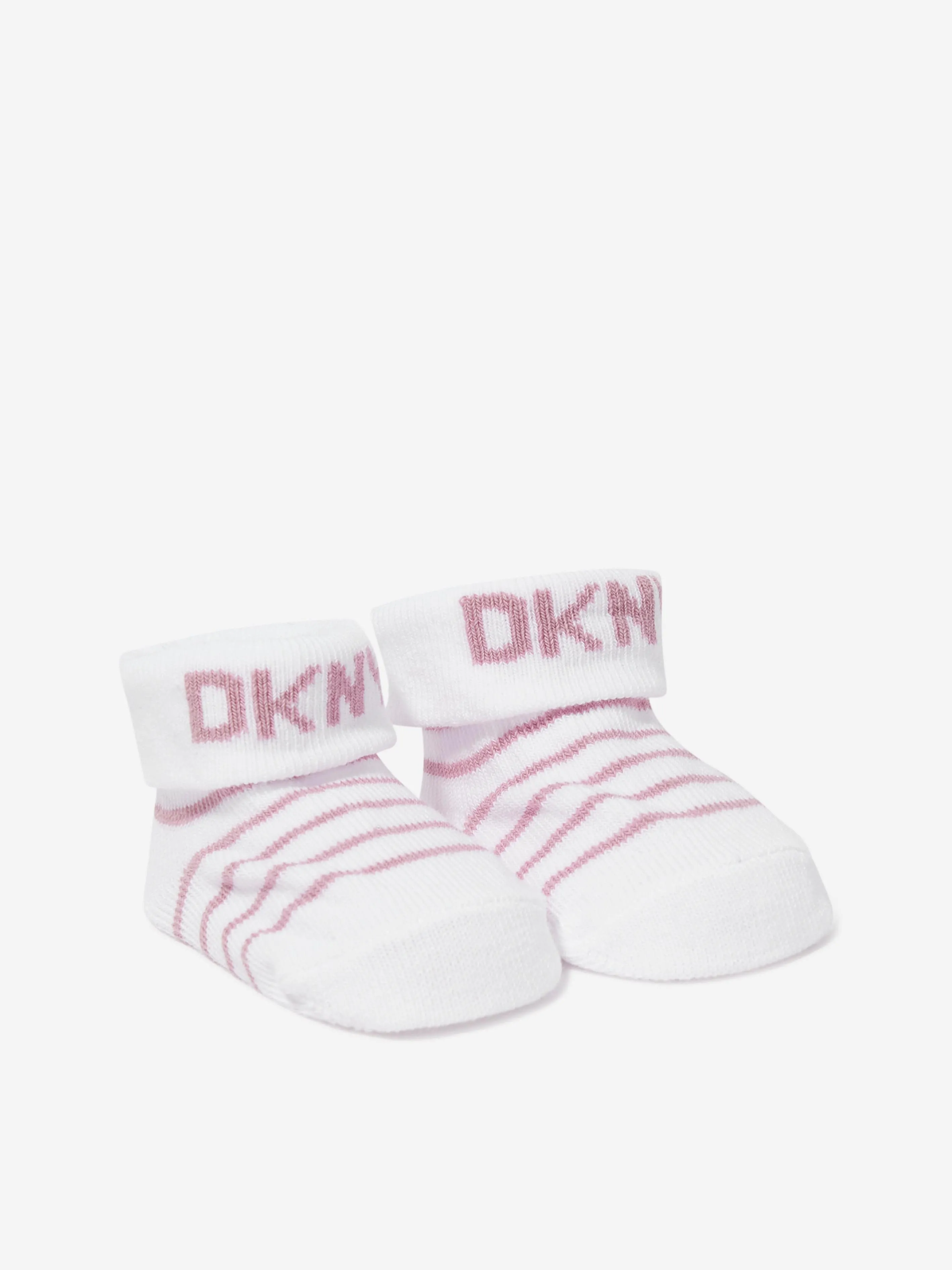 DKNY Baby Girls Boxed Gift Set in Pink