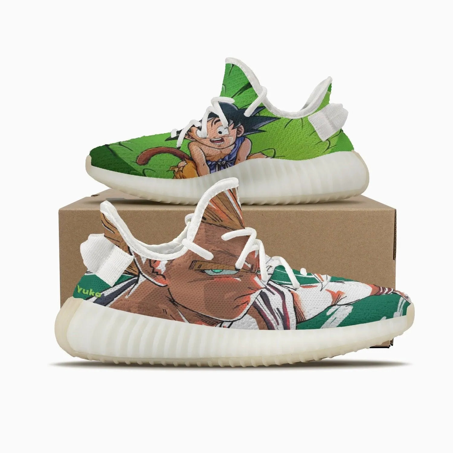 Dragon Ball Z Son Goku YZ white Anime Shoes