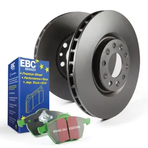 EBC Brakes S11KR1486 S11 Kits Greenstuff 2000 and RK Rotors