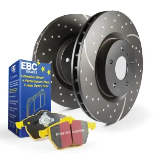 EBC Brakes S5KF1285 S5 Kits Yellowstuff And GD Rotors