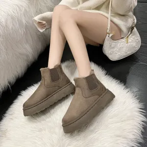 Elvera Plush Snow Boots