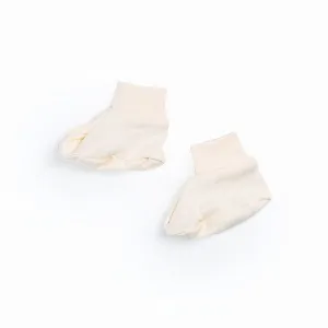 Fog Linen Organic Cotton Baby Booties