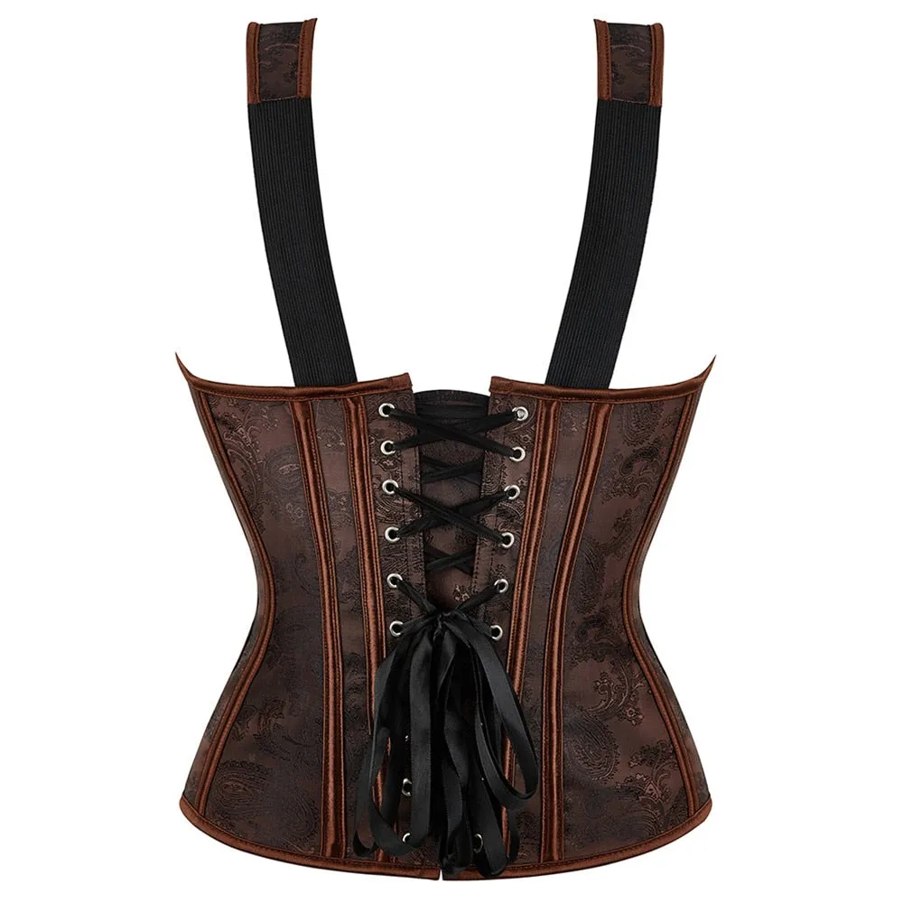 Funki Buys | Lingerie | Women's Shoulder Strap Lace Up Corsets