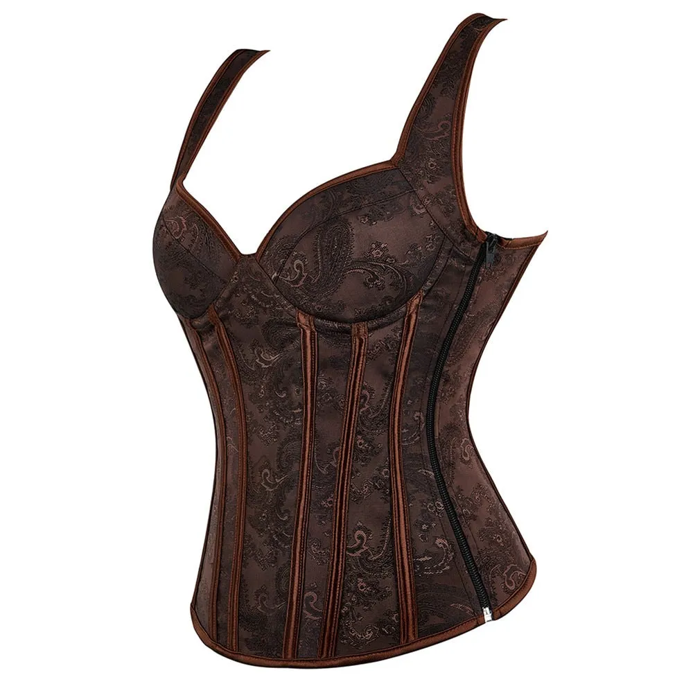 Funki Buys | Lingerie | Women's Shoulder Strap Lace Up Corsets