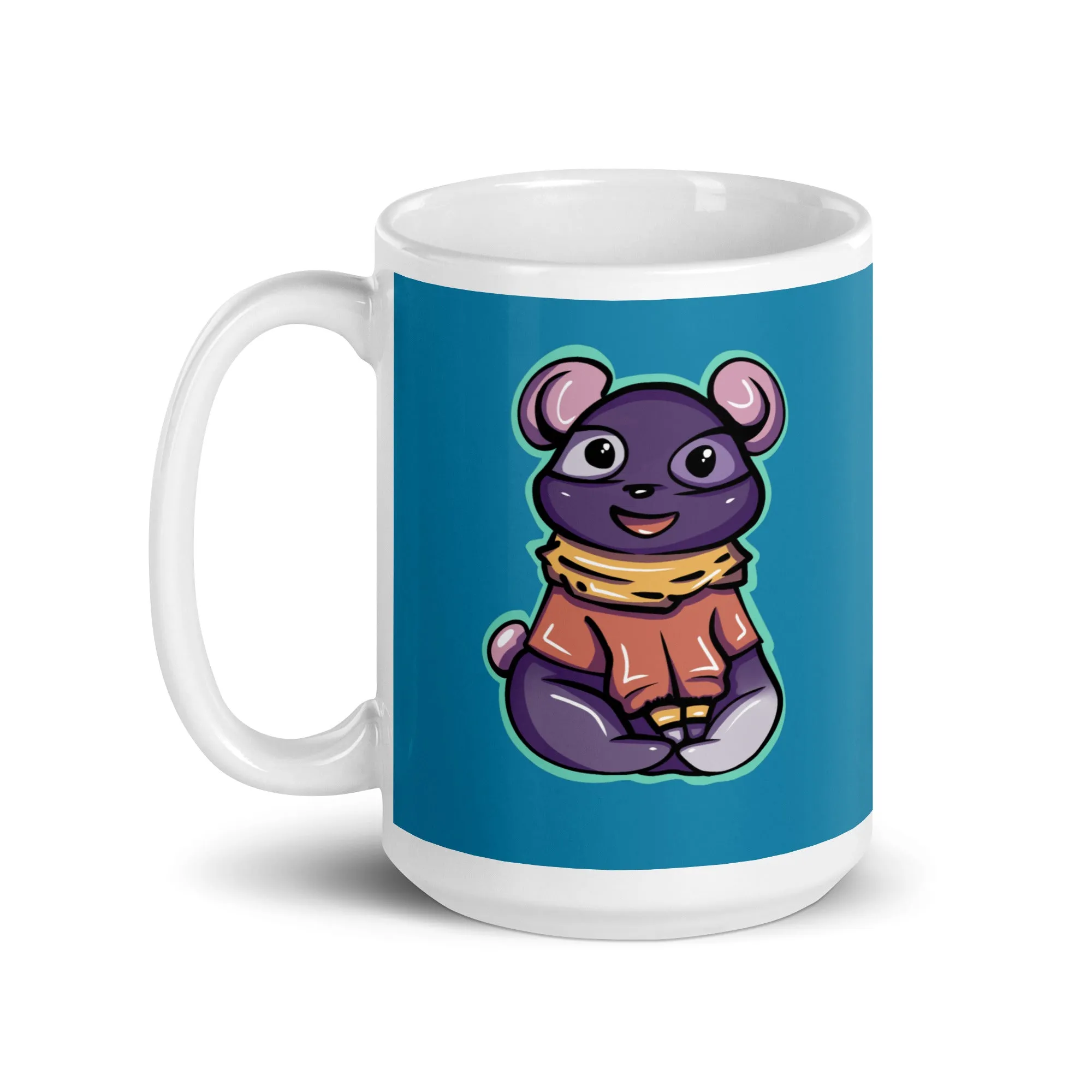 Gaming Dino Family: Cozy Panda Super Size 15oz Mug