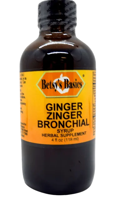 Ginger Zinger Bronchial (Alcohol Free), 4 oz