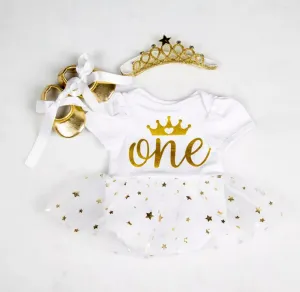 Girls First Birthday Costume Set