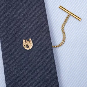 Gold 9ct Horse Shoe Tie Tack