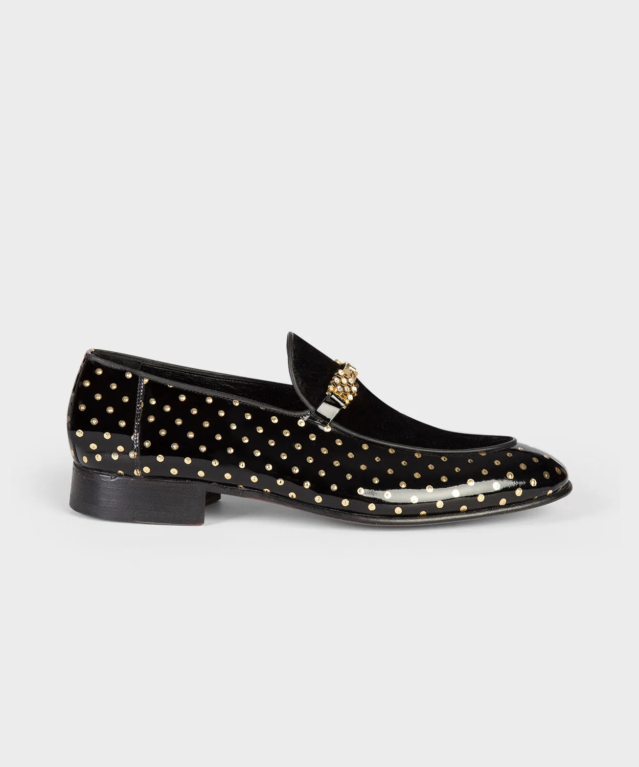 Gold Polkadot Shoes