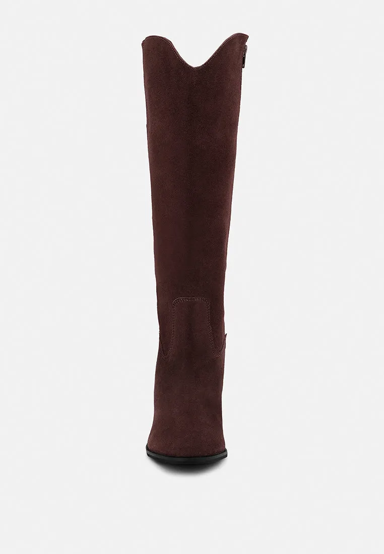 Great-Storm  Leather Calf Boots