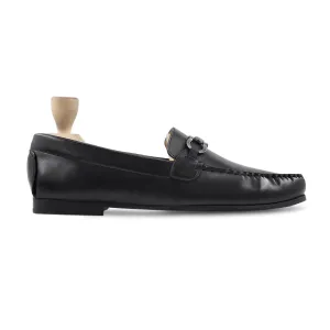 Grover - Men's Black Calf Leather Loafer