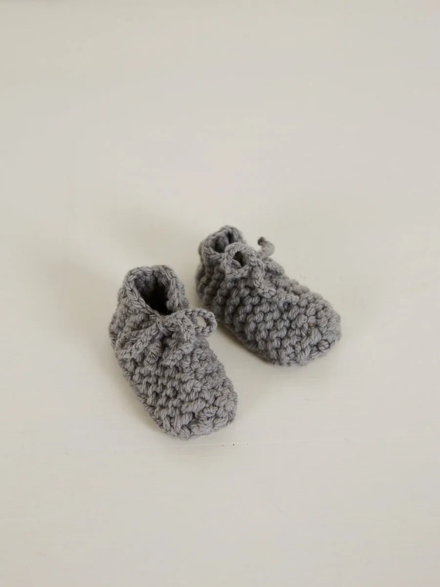 Hand Knitted Chunky Booties