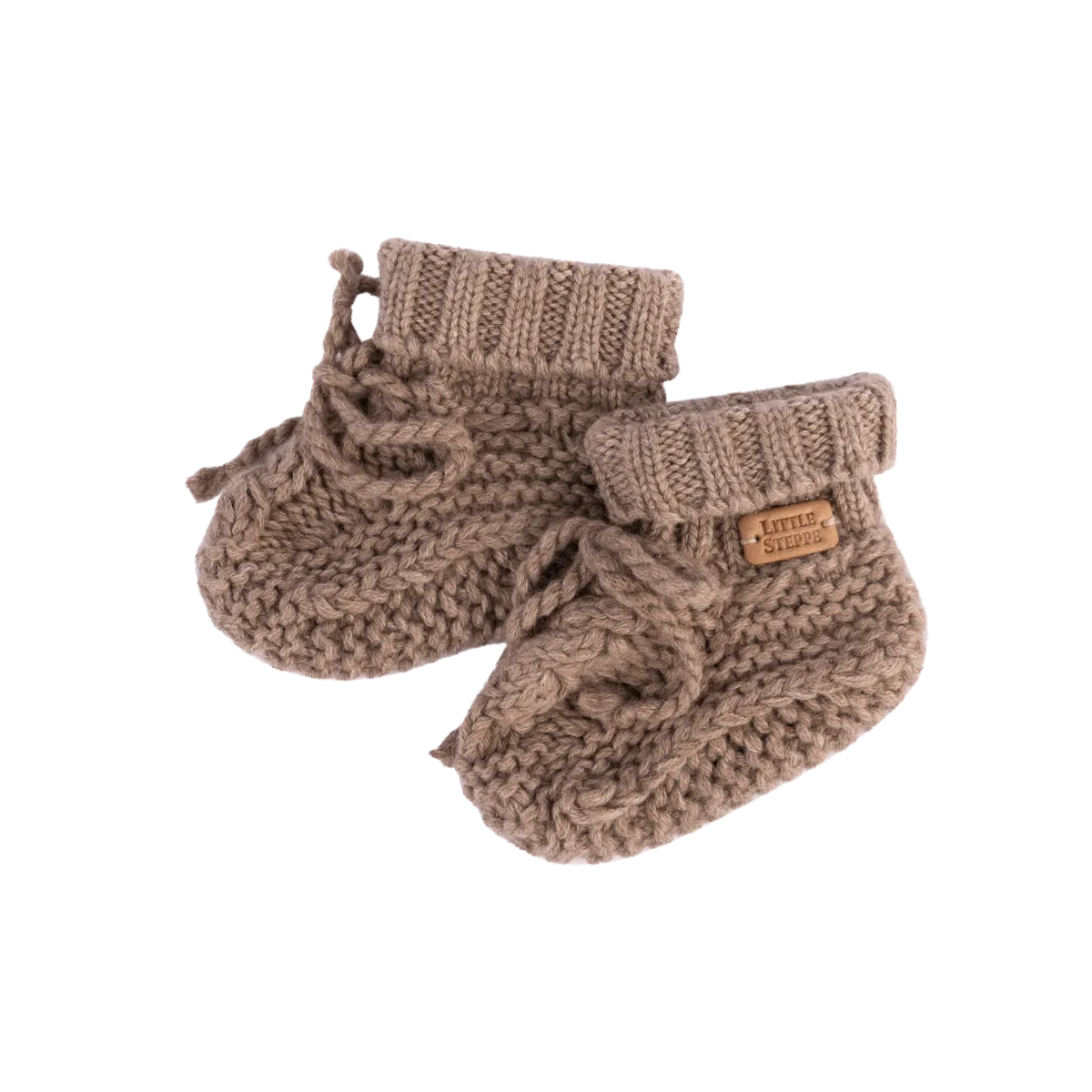 Handgestrickte Cashmere Babyschuhe (0-12 Monate) - Kuschelige und stilvolle Schuhe für Babys!