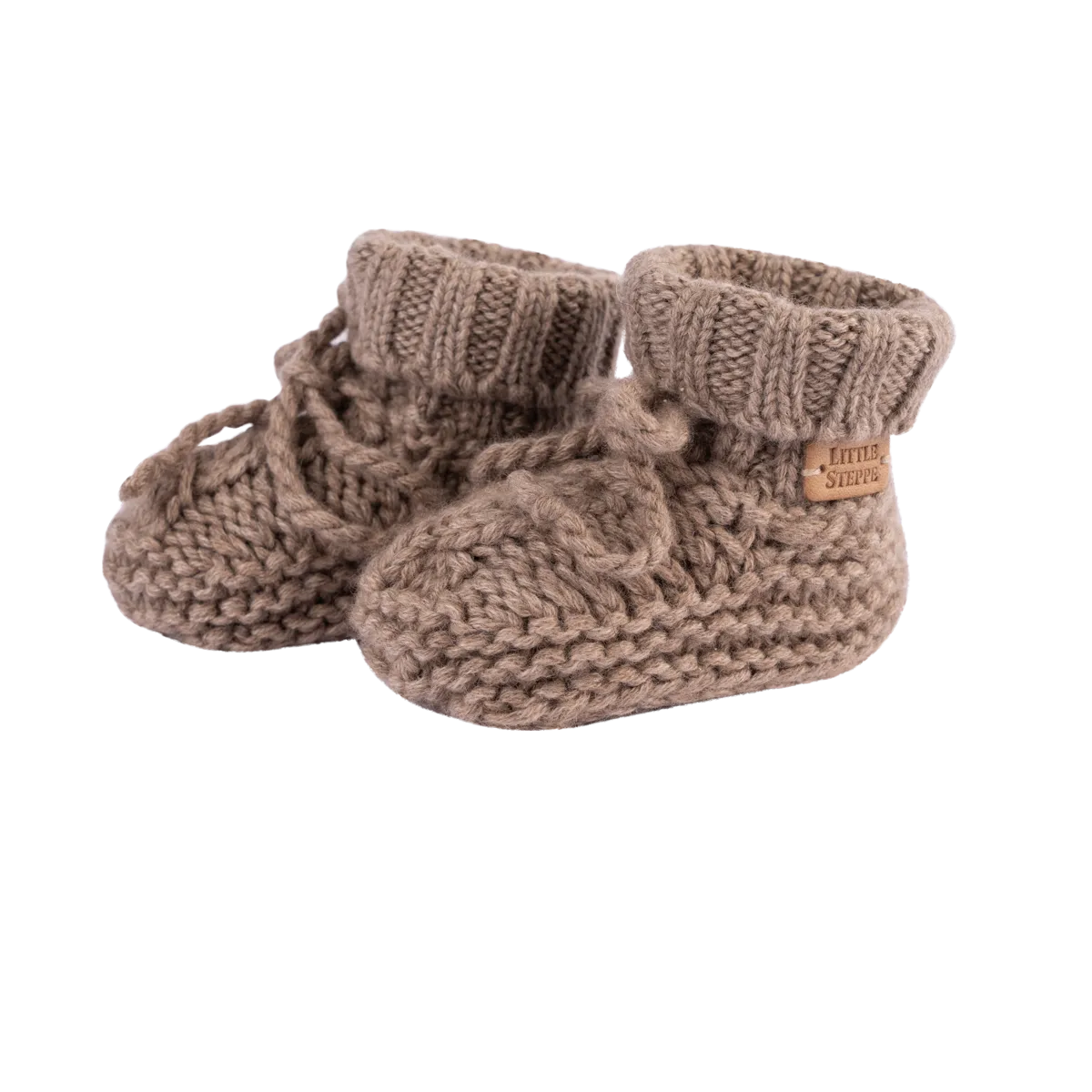 Handgestrickte Cashmere Babyschuhe (0-12 Monate) - Kuschelige und stilvolle Schuhe für Babys!