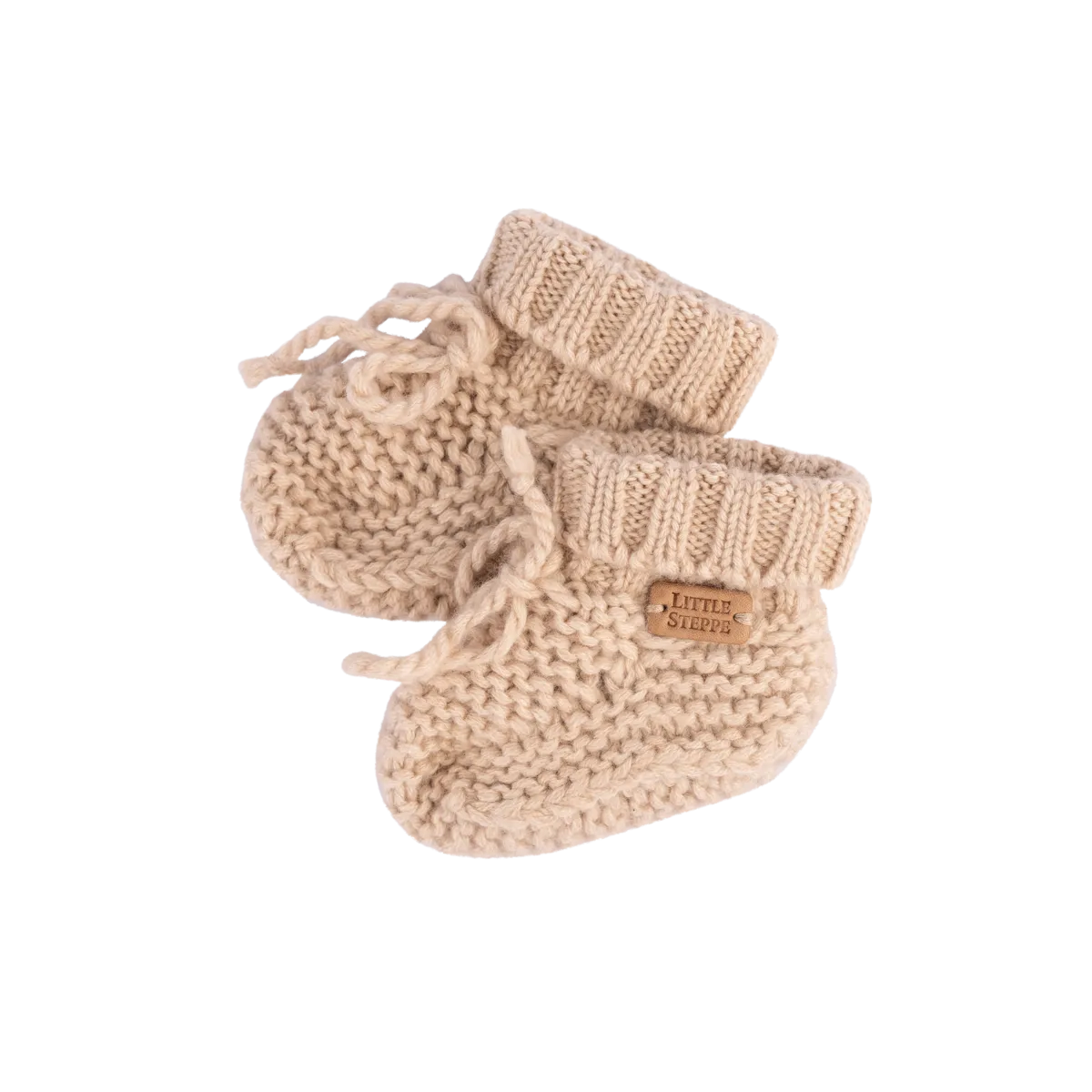 Handgestrickte Cashmere Babyschuhe (0-12 Monate) - Kuschelige und stilvolle Schuhe für Babys!