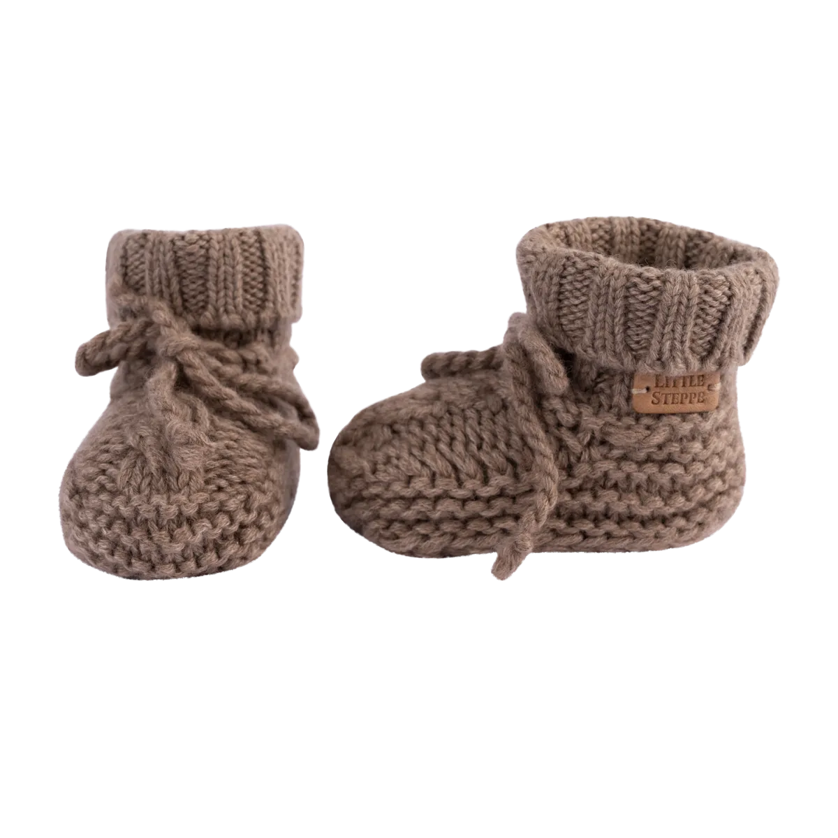 Handgestrickte Cashmere Babyschuhe (0-12 Monate) - Kuschelige und stilvolle Schuhe für Babys!