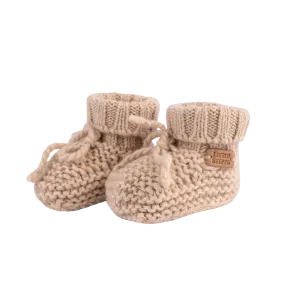 Handgestrickte Cashmere Babyschuhe (0-12 Monate) - Kuschelige und stilvolle Schuhe für Babys!