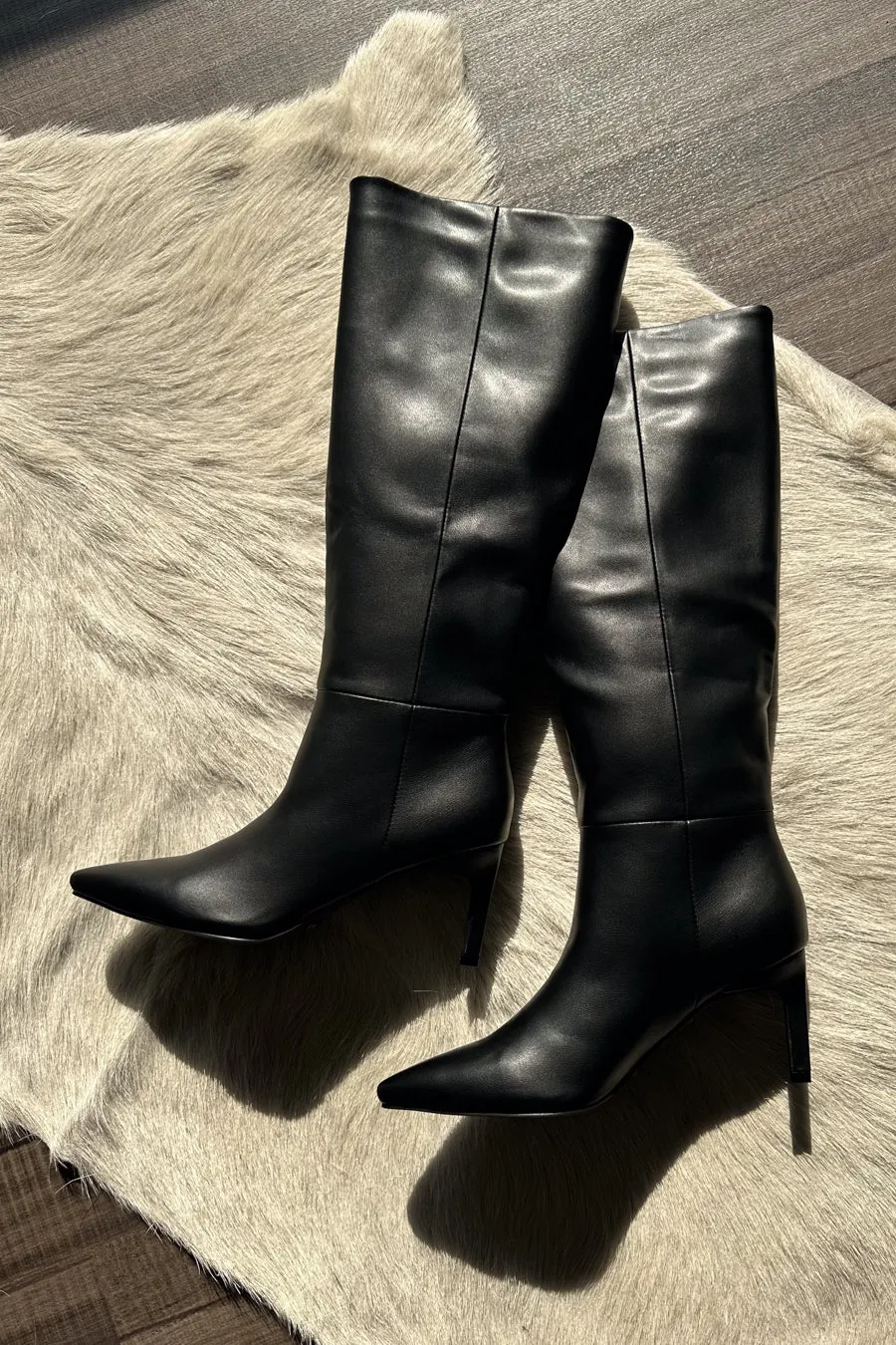 Harlen Pointed Toe Tall Boots by Billini